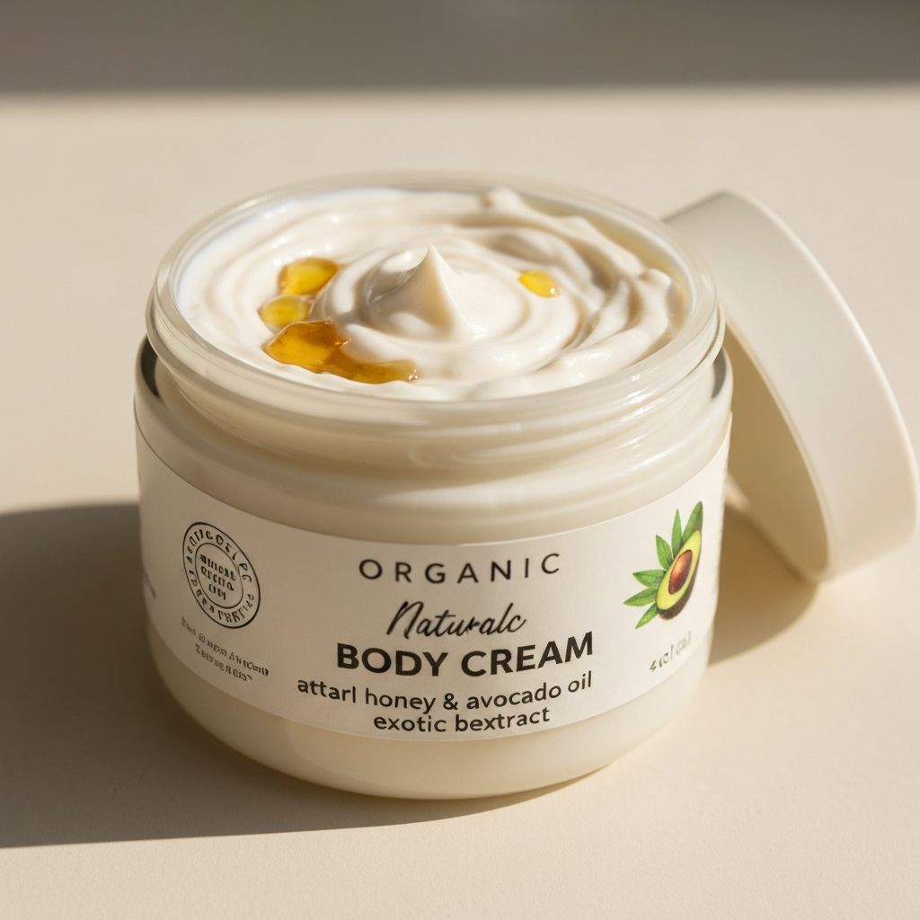 Organic body cream