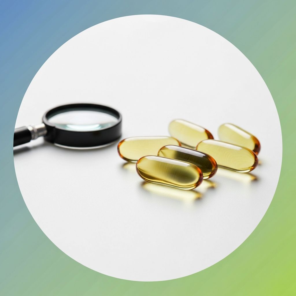 Omega-3 fish oil supplement